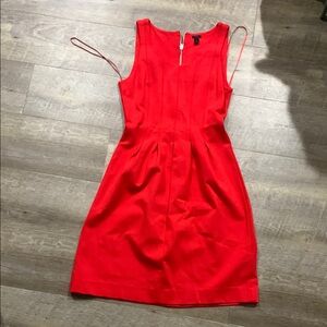 Red Sleeveless Dress